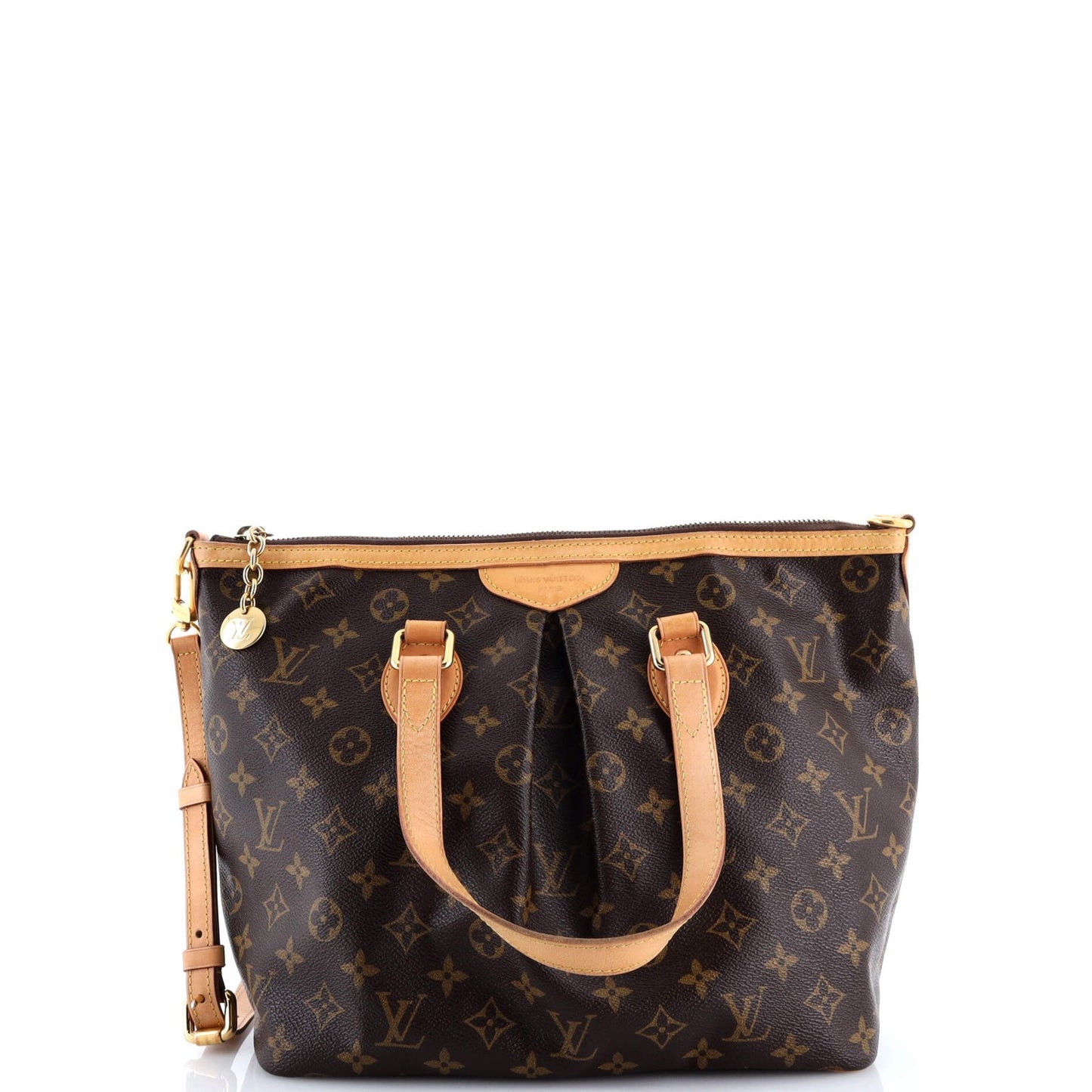 Louis Vuitton Palermo Handbag Monogram Canvas Pm