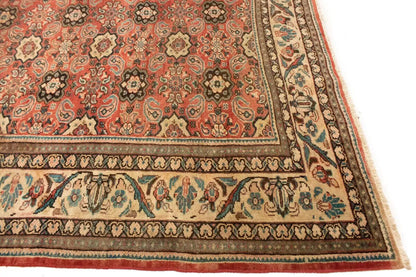 Antique Hand-Knotted Oriental Rug One-Of-A-Kind