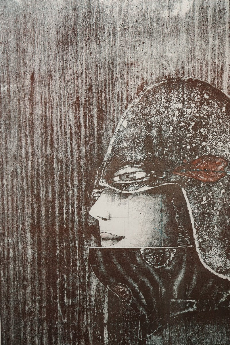 Paul Wunderlich Amazones Ed15 Original Lithograph Signed Framed Surrealism Art