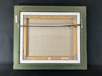 A. Hoffart (Alexiev) Autumn 1991 Original Oil Painting, Landscape, Framed