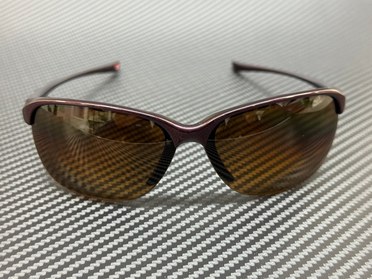 OAKLEY OO9191 03 Raspberry Brown Gradient Polarized Women's 65 mm Sunglasses