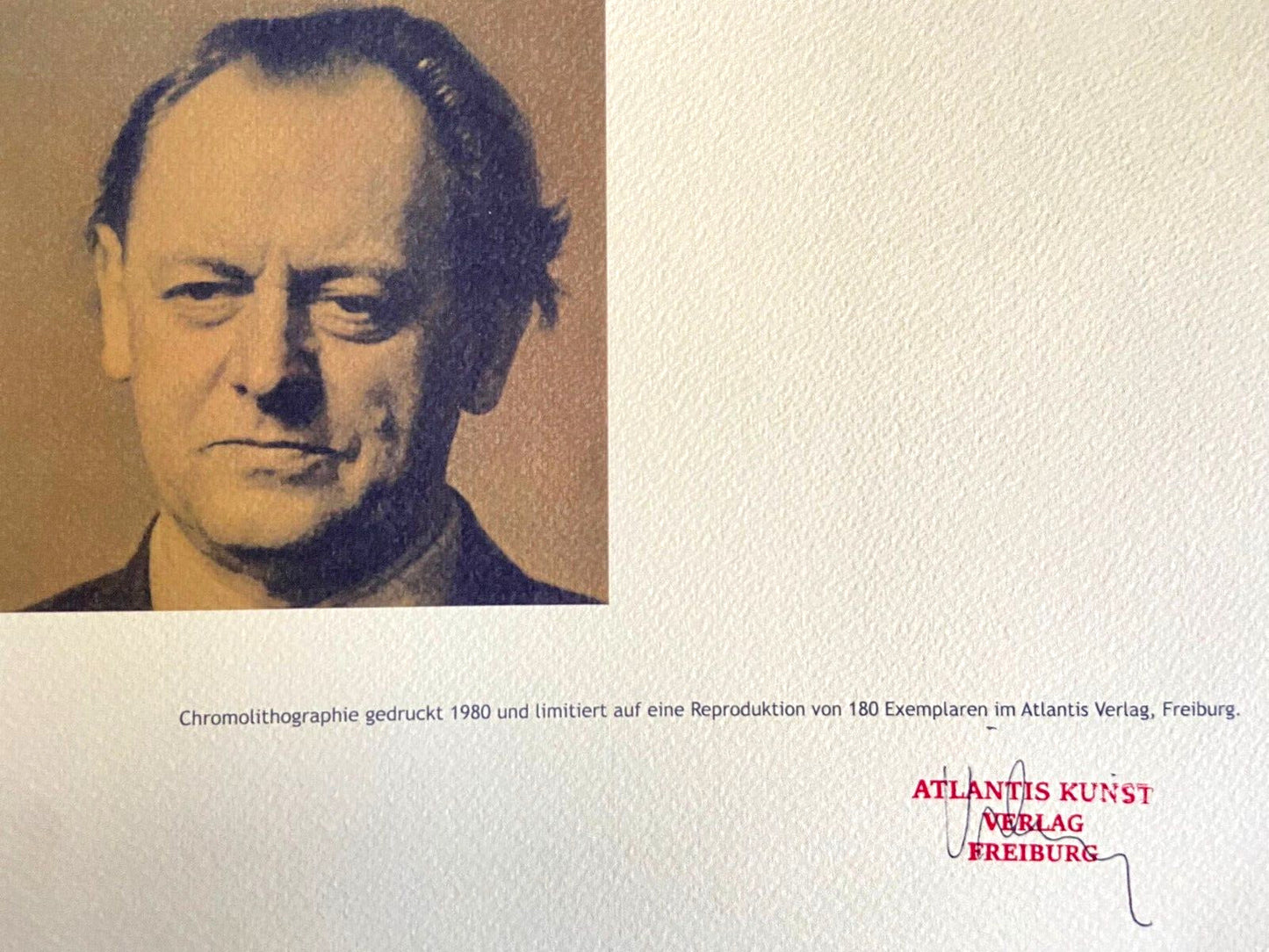 Kurt Schwitters Lithograph 180Ex