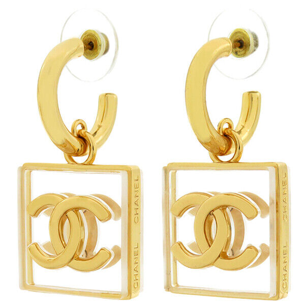 Chanel ccmark square earring