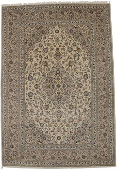 Handmade Vintage Oriental Rug Large 8X12 Ft