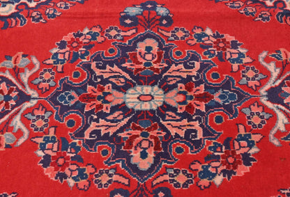 2'2X3'8 Ft Handmade Oriental Area Rug Red Tribal