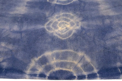 Purple-navy Tie-Dye Design 5X8 Hand-Tufted Modern Rug Contemporary Kids Carpet