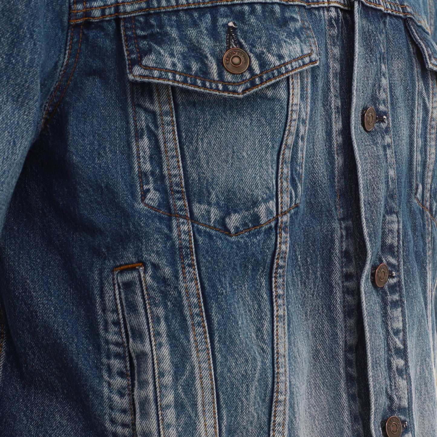 Balenciaga Women'S Logo Oversized Jacket Denim