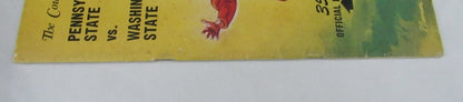 1948 Penn State Nittany Lions Vs. Washington State College Fb Program 137598