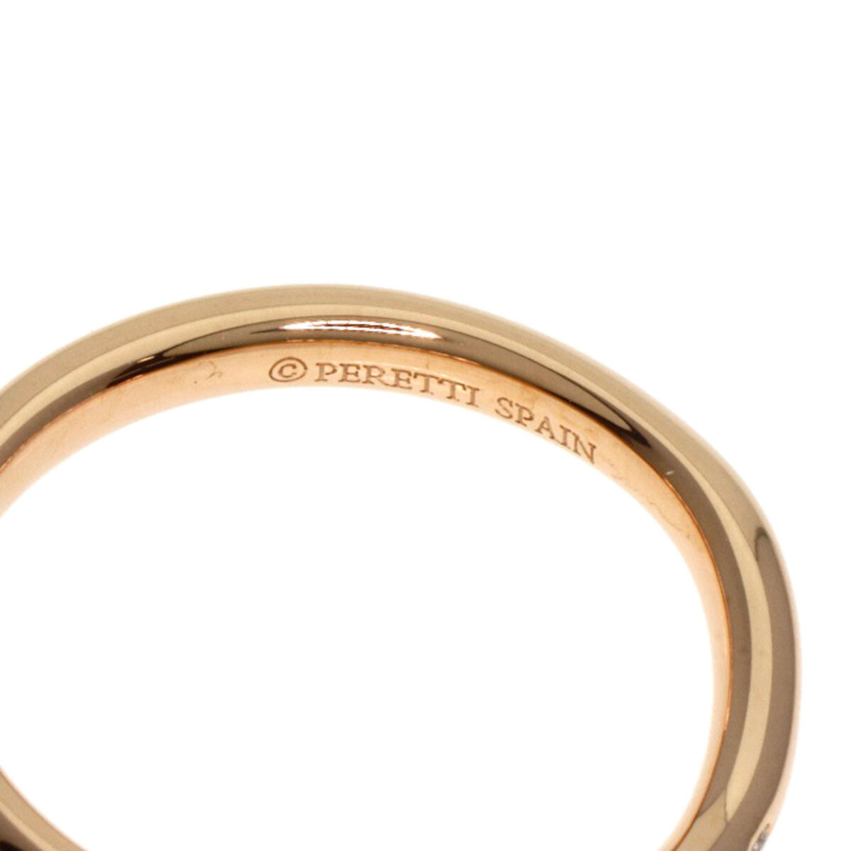 TIFFANY&Co.   Ring Curved Band 1P Diamond K18