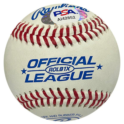 Bob Turley "Cy 1958" Autographed Baseball (Psa)