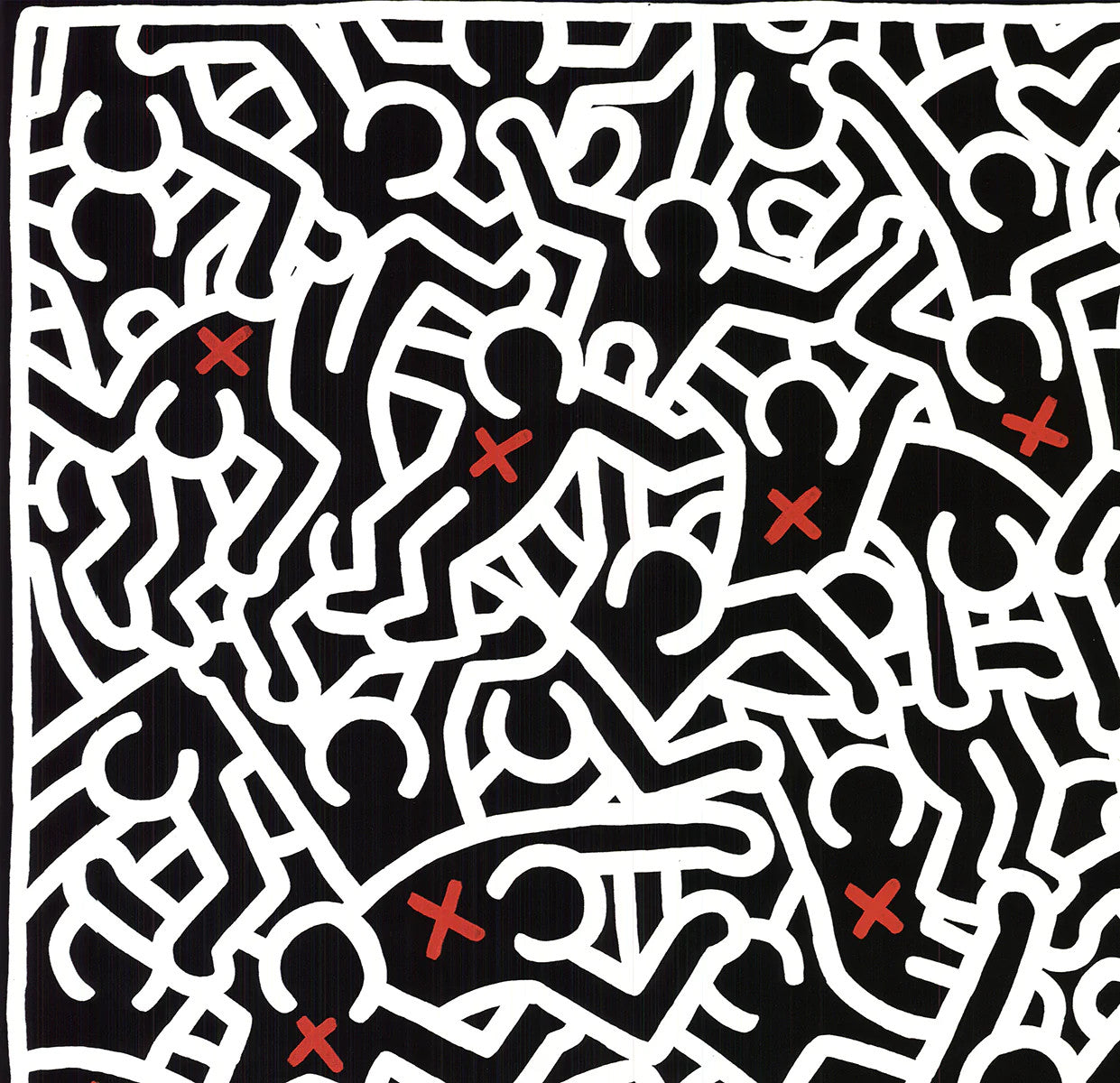 Keith Haring Untitled (April ) " Poster Pop Art