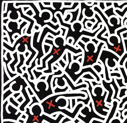 Keith Haring Untitled (April ) " Poster Pop Art