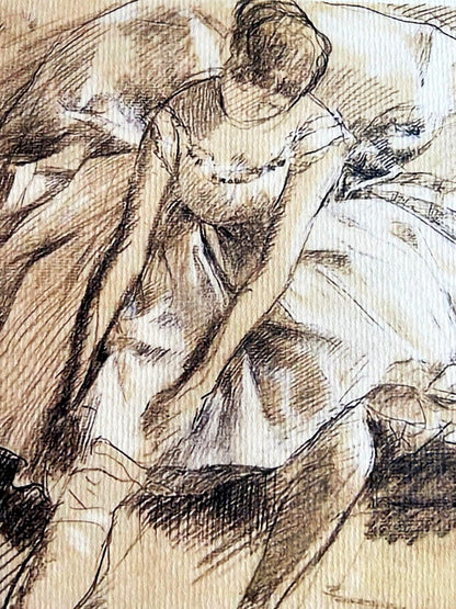 Edgar Degas Lithograph 1945 Mourlot Published Catalog