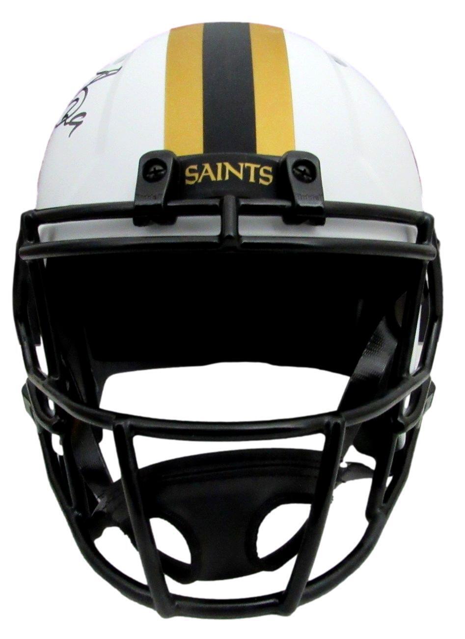 Drew Brees Autographed Full Size Lunar Replica