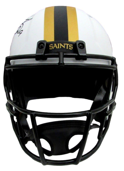 Drew Brees Autographed Full Size Lunar Replica
