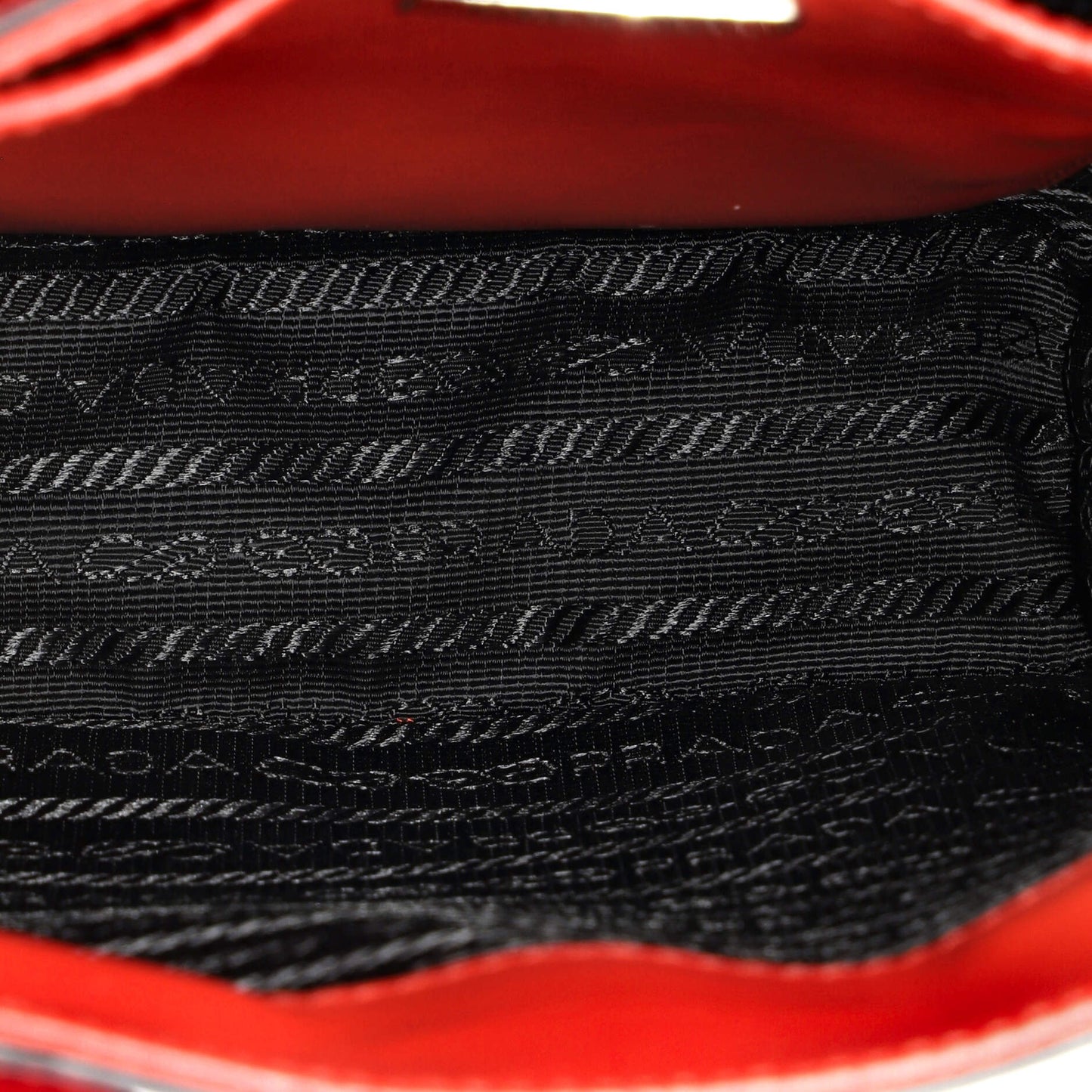 Prada Convertible Tote Brushed Leather Small