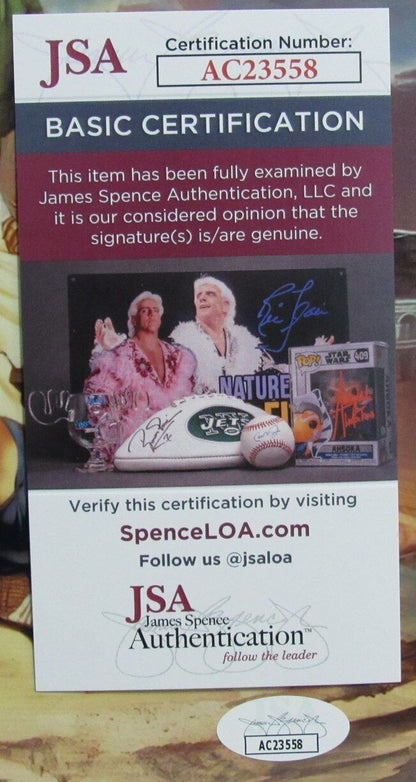 Chevy Chase Autographed 11X17 Movie Poster "European Vacation" Jsa