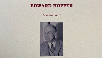 Edward Hopper Lithograph