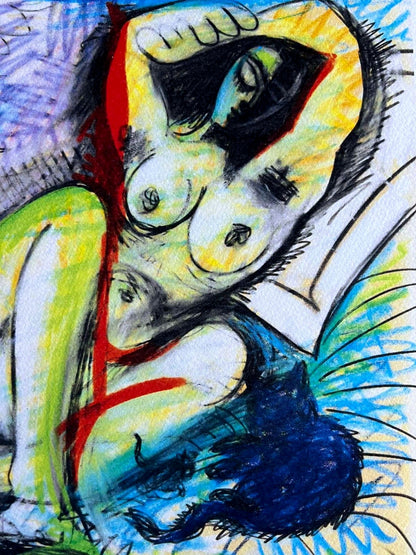 Pablo Picasso Lithograph Coa 180Es. Signed Numbered And Limited