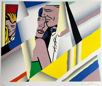 Roy Lichtenstein Lithograph Coa: Hand Numbered 275 Exe