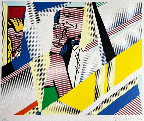 Roy Lichtenstein Lithograph Coa: Hand Numbered 275 Exe
