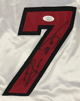Lamar Odom Autographed Authentic Miami Heat
