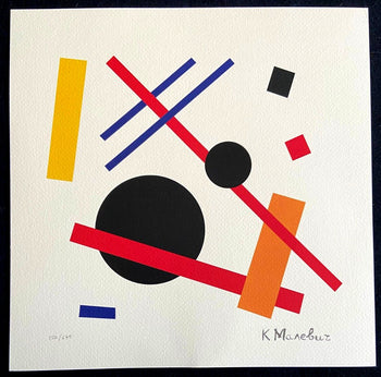 Kazimir Malevich Lithograph Coa