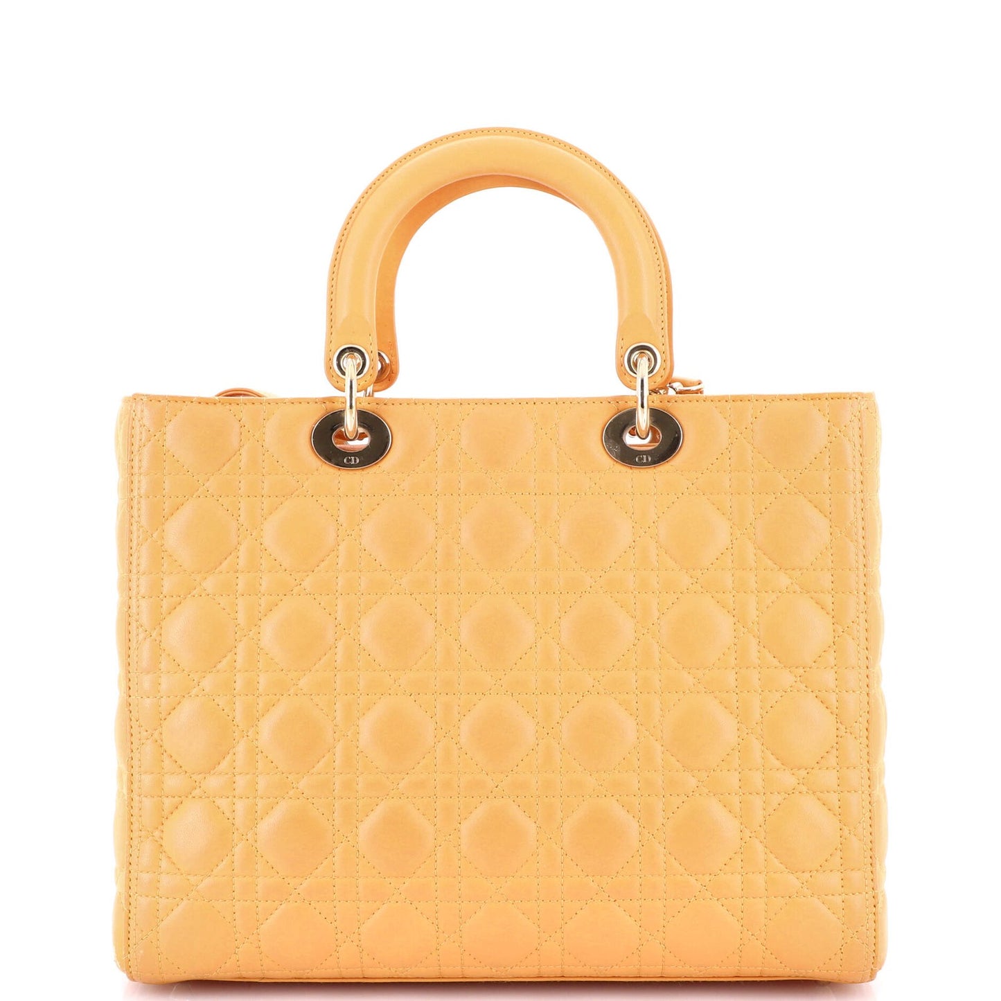 Christian Dior Lady Dior Bag Cannage Quilt Lambskin Large