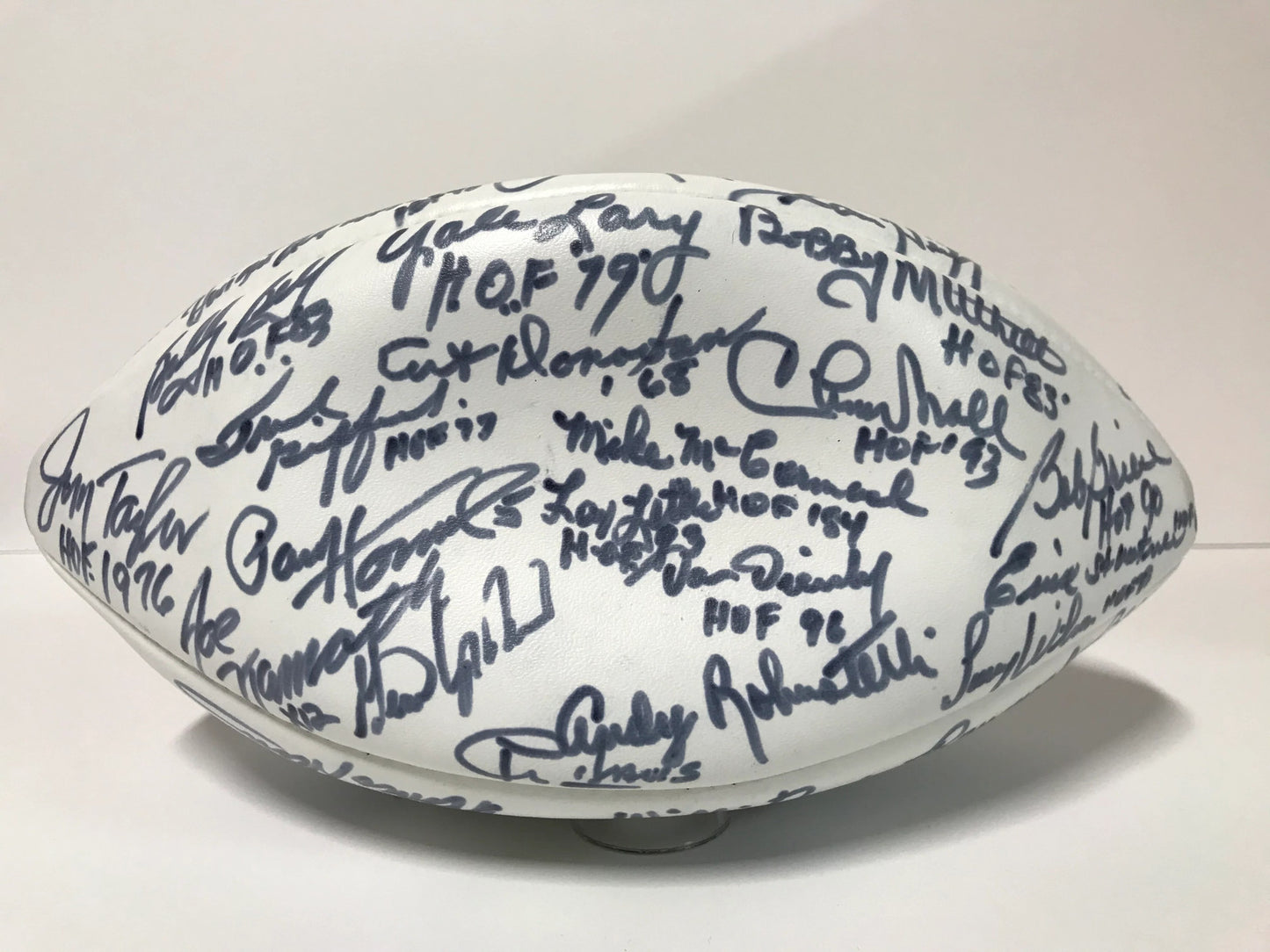 Al Davis/Mike Ditka/Joe Namath Autographed Pro Multi-Signed Hof Football