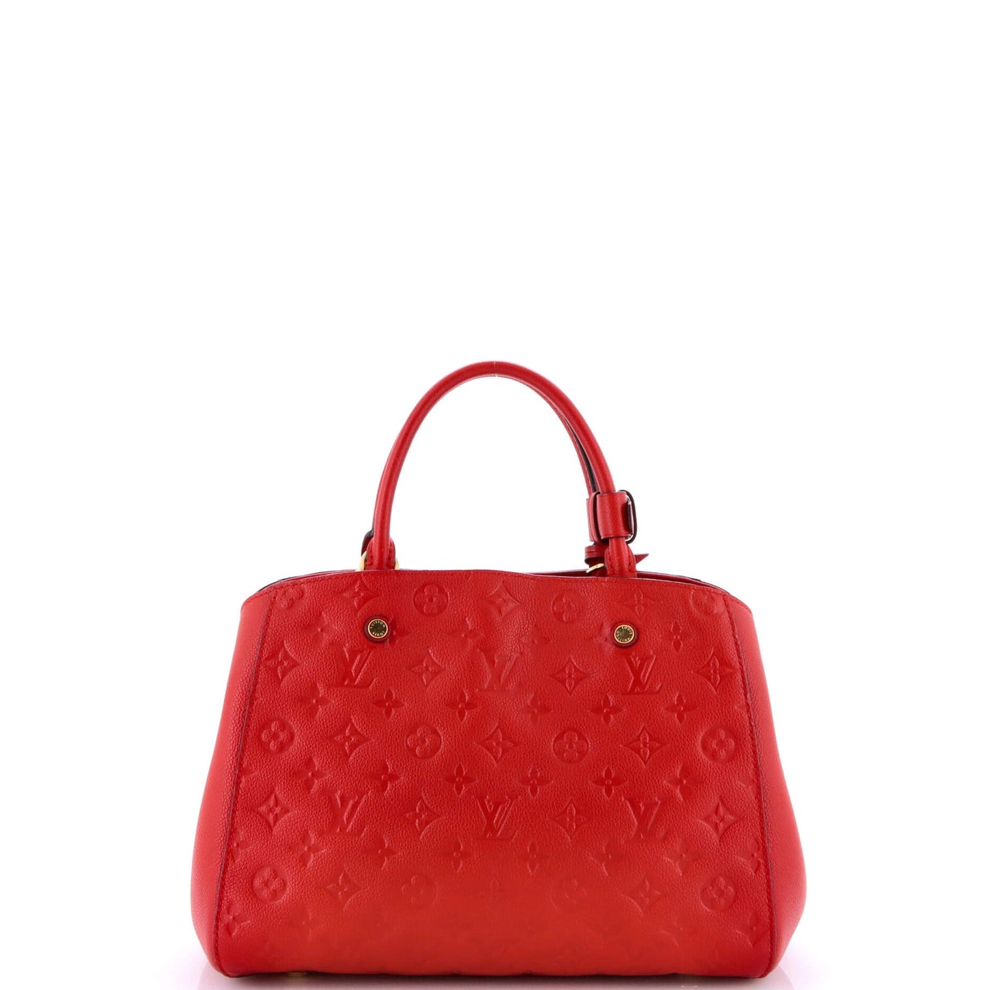 Louis Vuitton Montaigne Handbag Monogram Empreinte Leather Mm