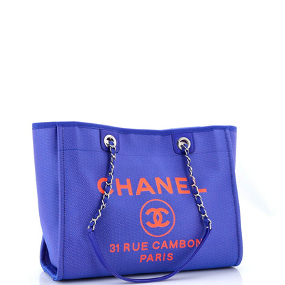 Chanel Deauville Small Tote in Mixed Fibers