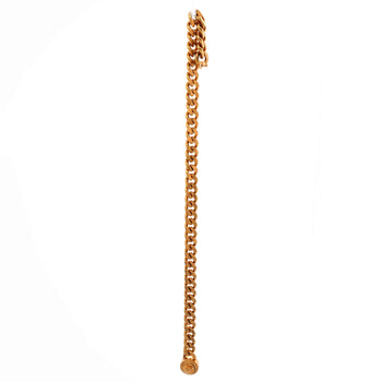 Versace Chain Medusa Necklace Metal