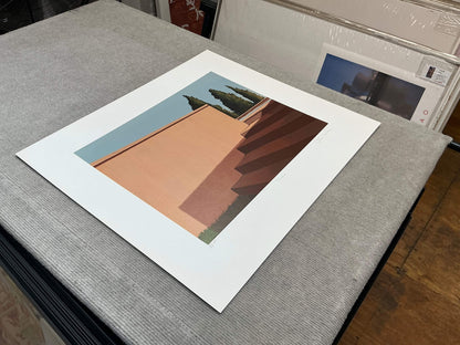 Gretchen Dow Simpson Florence Italy Signed " Serigraph Conte