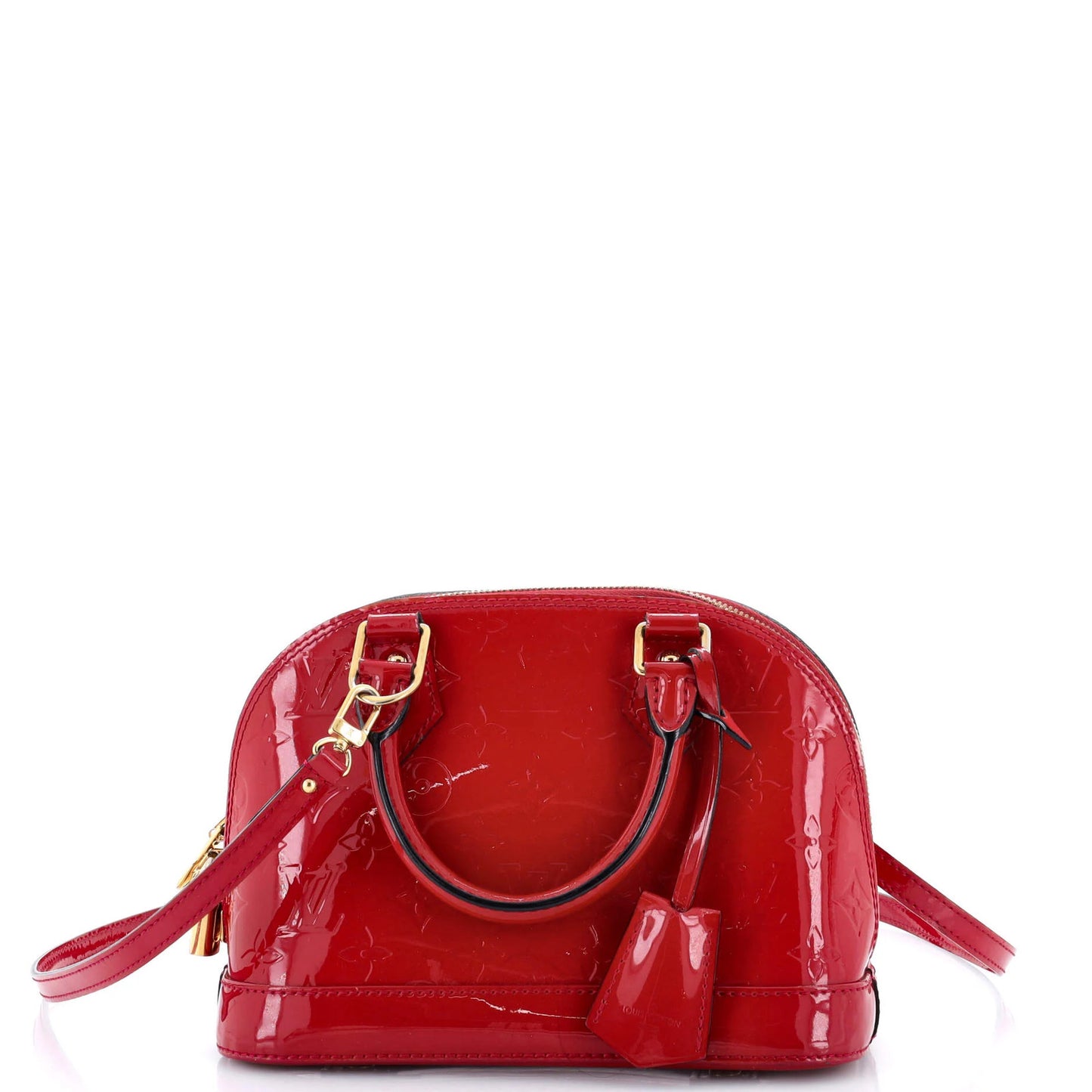 Louis Vuitton Alma Handbag Monogram Vernis Bb