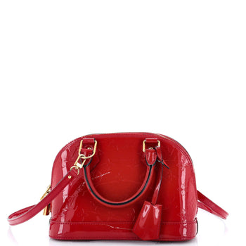 Louis Vuitton Alma Handbag Monogram Vernis Bb