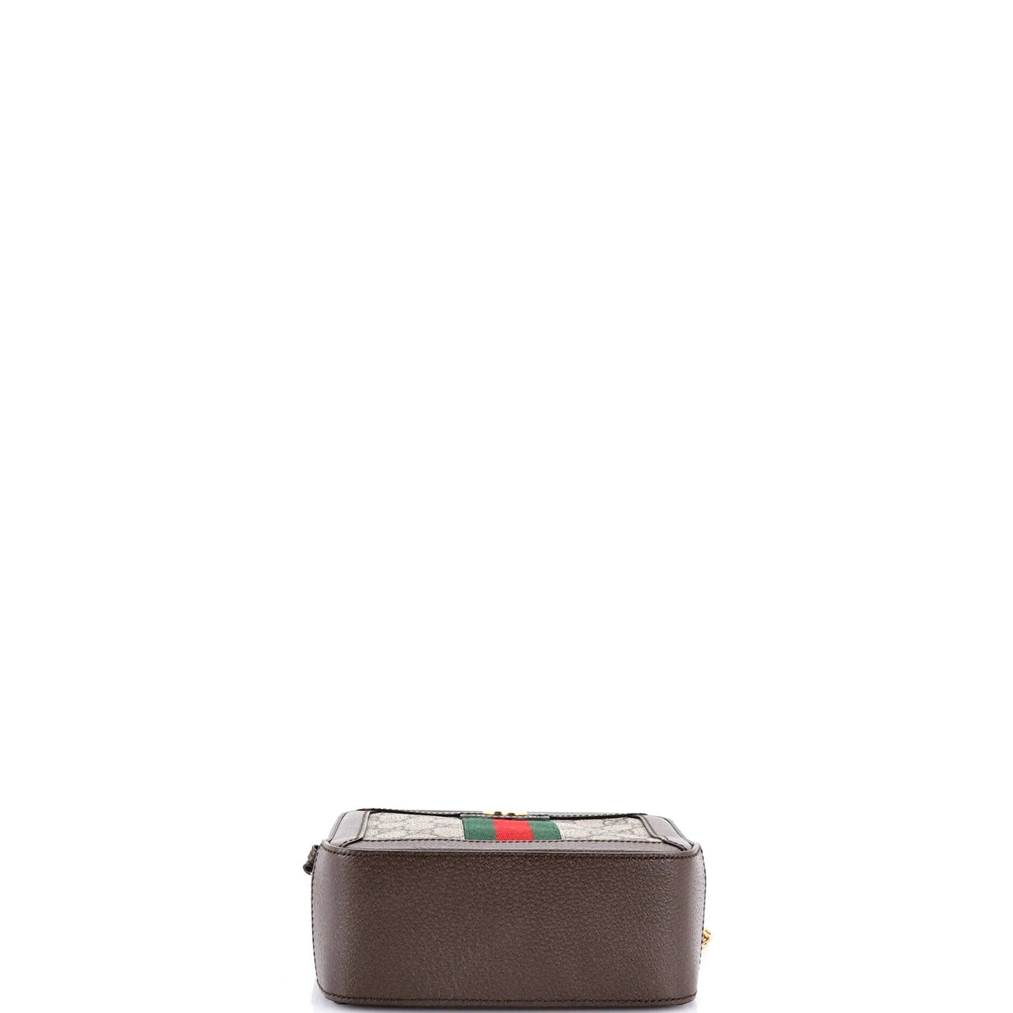 Gucci Ophidia Zip Around Camera Bag Gg Coated Canvas Mini