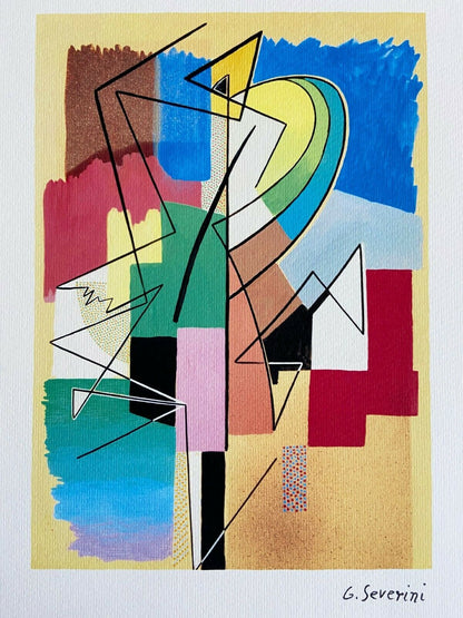 Gino Severini - Venice Biennale 1968 Limited Numbered Coa