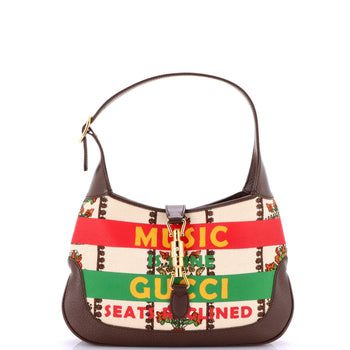 Gucci 100 Jackie 1961 Hobo Limited Edition Canvas Small
