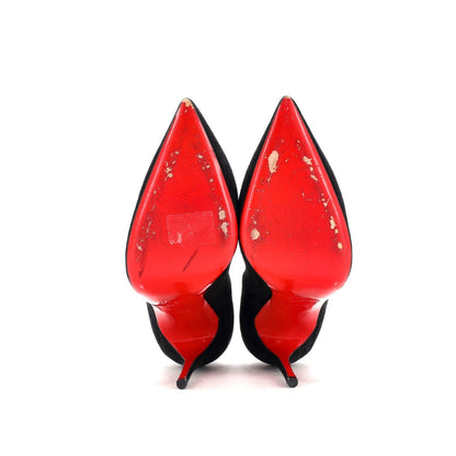 Christian Louboutin Women'S Pigalle Follies Pumps Suede 100