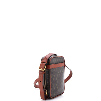 Saint Laurent Le Monogramme Crossbody Pouch Monogram All Over Coated Canvas