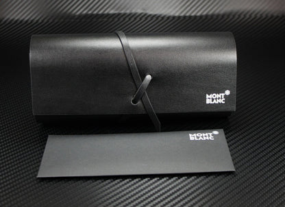 MONT BLANC MB0334O 001 Matte Black Small 53 mm Eyeglasses