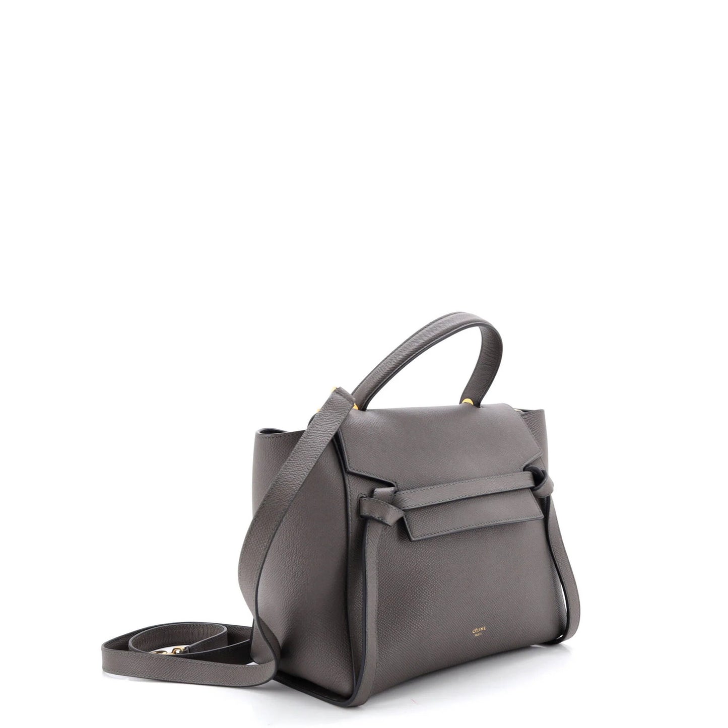 Celine Textured Leather Belt Bag Micro