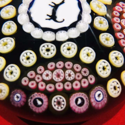 Baccarat Millefiori Paperweight 1978 Multiple