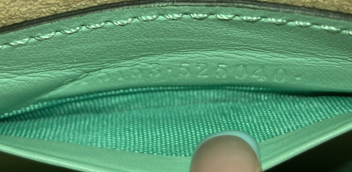 Gucci Gg Marmont Bucket Bag Matelasse Leather Mini