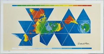 Buckminster Fuller 1979 Offset Lithograph