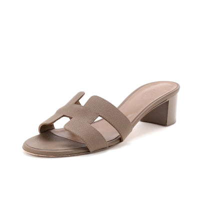 Hermes Women'S Oasis Sandals Leather