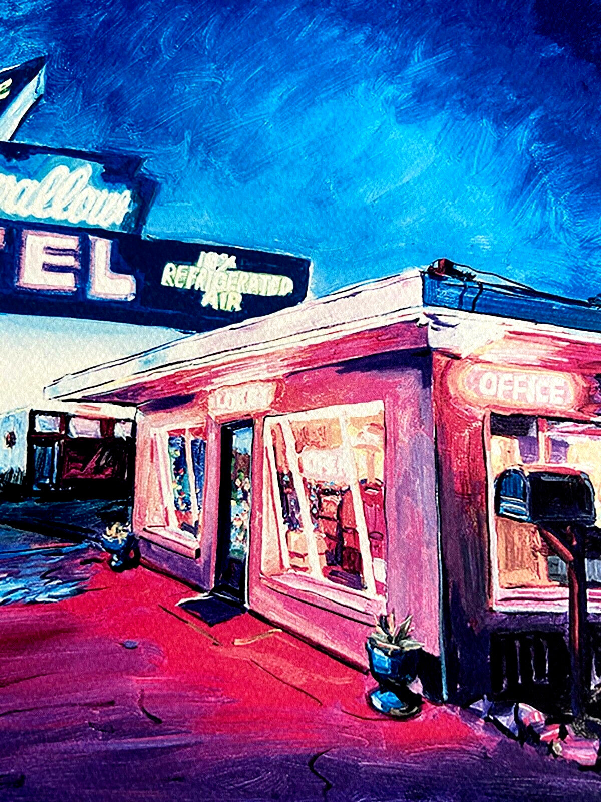 Bob Dylan, "Blue Swallow Motel: Route 66" Coa Numbered Signed Op