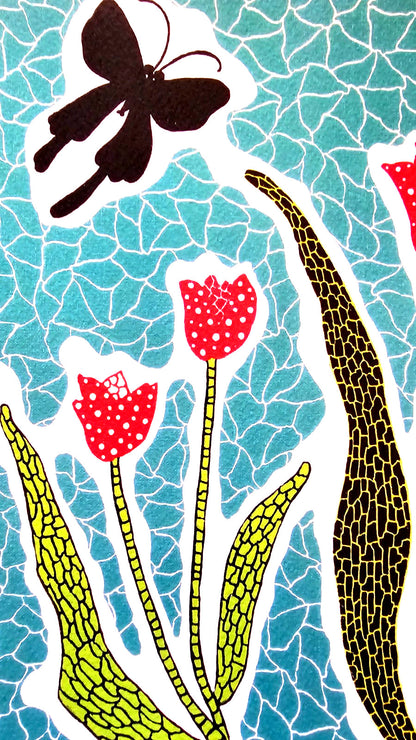 Yayoi Kusama Lithograph Mori Art Museum Coa Numbered A Hand Pencil