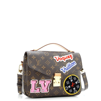 Louis Vuitton Pochette Metis Limited Edition Patches Monogram Canvas