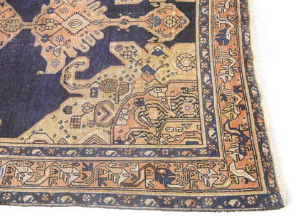 5X11 Handmade Antique Oriental Rug Tribal Design Carpet Living Room Decor